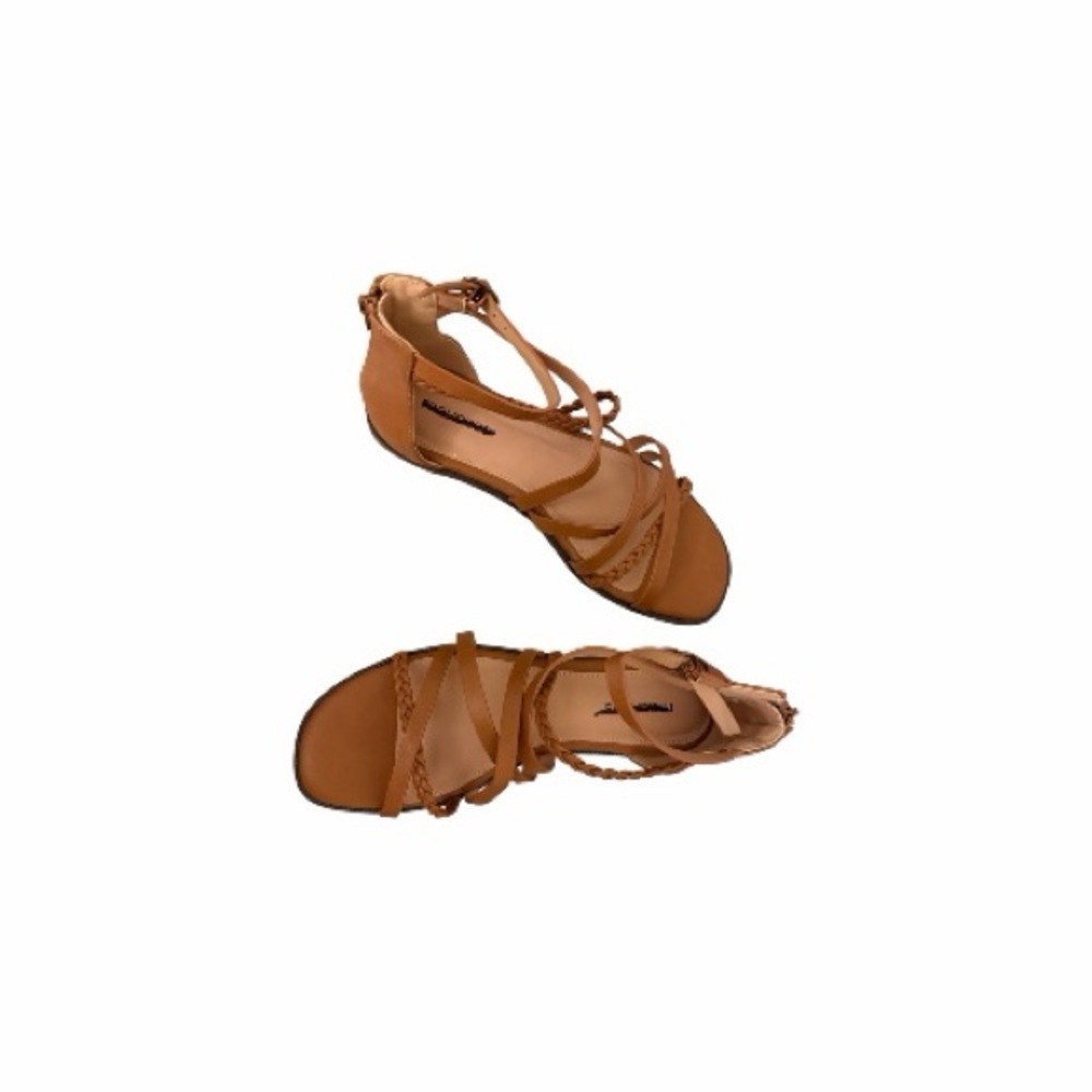Maurices Comfortable Gladiator Tan Strappy Sandals - Picture 8 of 8